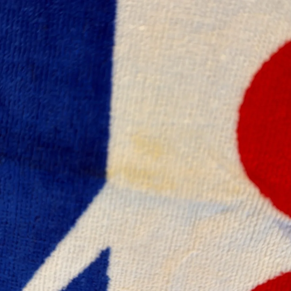 Nestle crunch  Blue and Red beach Towel